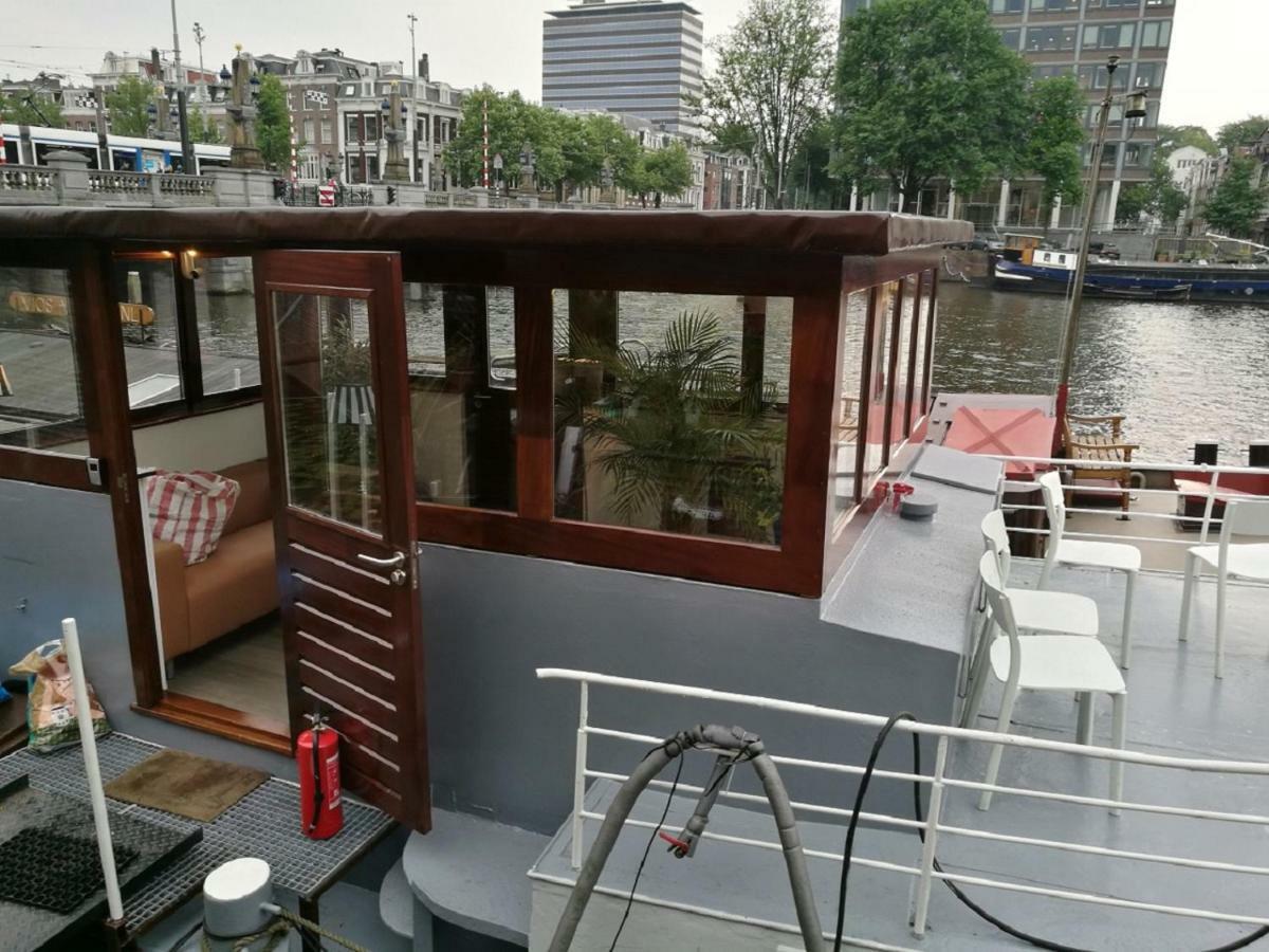 アムステルダムHouseboat Roseアパートメント エクステリア 写真