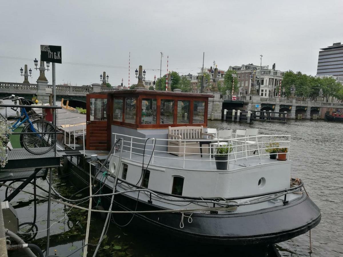 アムステルダムHouseboat Roseアパートメント エクステリア 写真