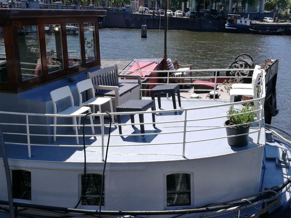 アムステルダムHouseboat Roseアパートメント エクステリア 写真