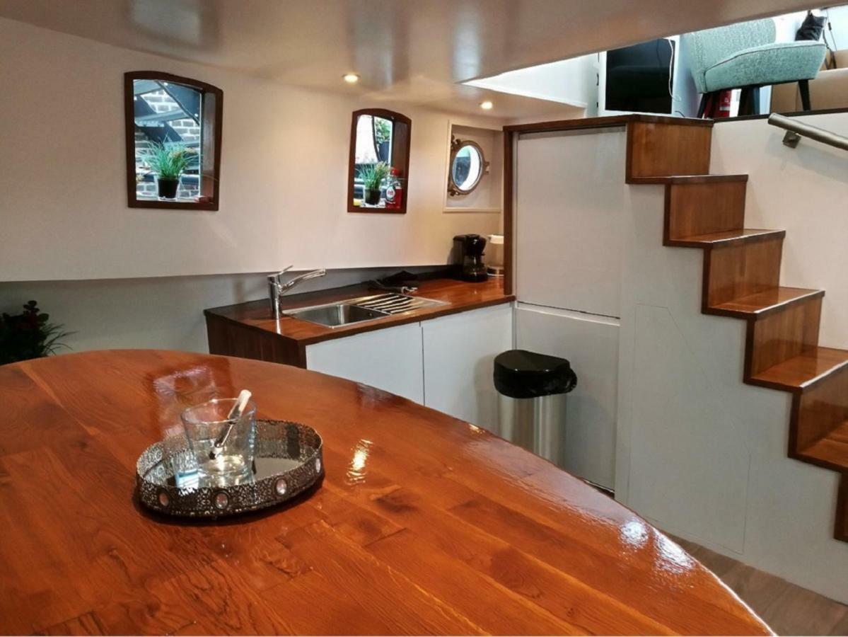 アムステルダムHouseboat Roseアパートメント エクステリア 写真