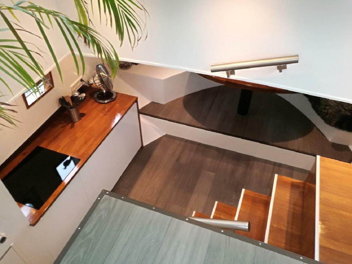 アムステルダムHouseboat Roseアパートメント エクステリア 写真