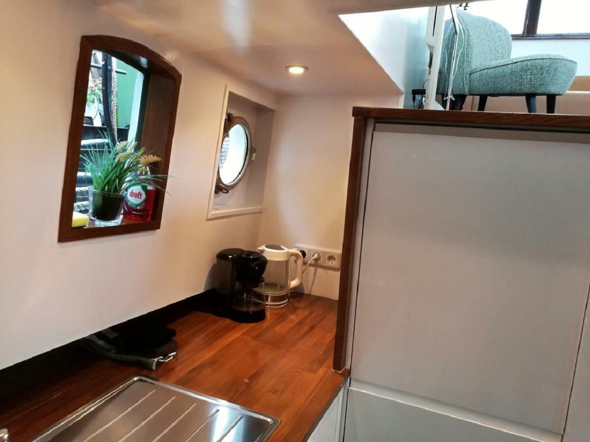 アムステルダムHouseboat Roseアパートメント エクステリア 写真
